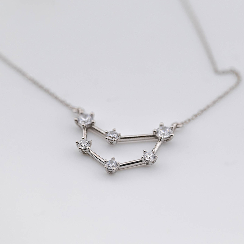 collana-gioiello-costellazioni-capricorno-opera-collection-co010-dettaglio Collana Costellazioni Argento 925‰ Capricorno Opera Collection CO010 dettaglio