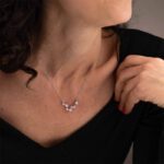 Collana Costellazioni Argento 925‰ Pesci Opera Collection CO012 indosso