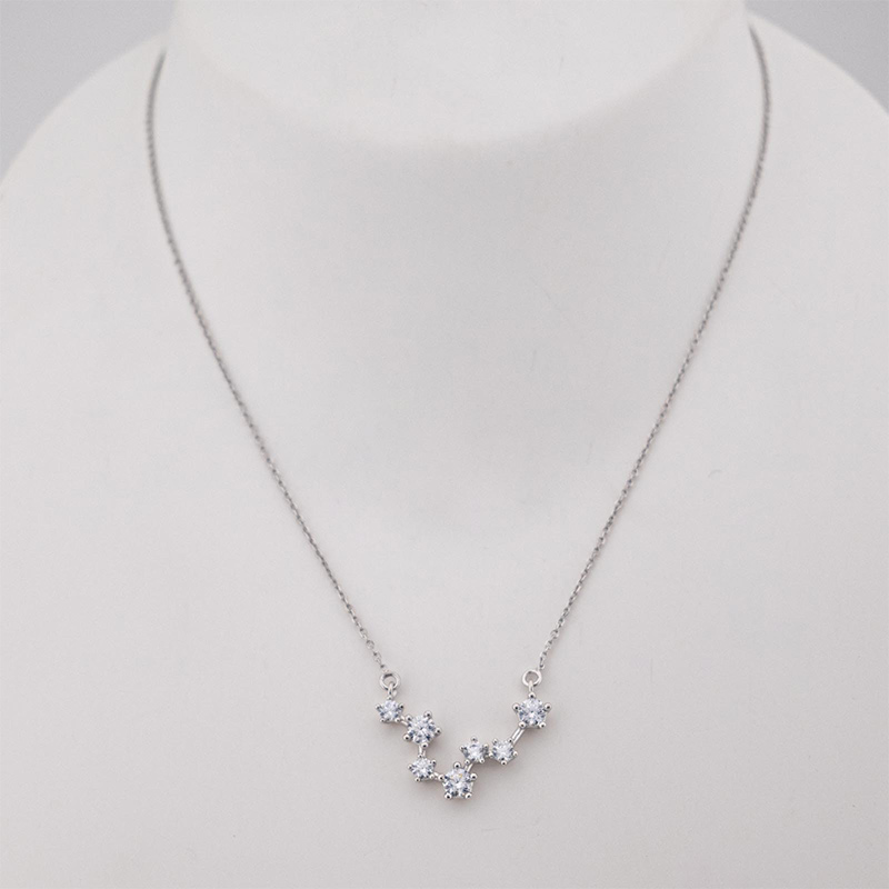 collana-gioiello-costellazioni-pesci-opera-collection-co012 Collana Costellazioni Argento 925‰ Pesci Opera Collection CO012