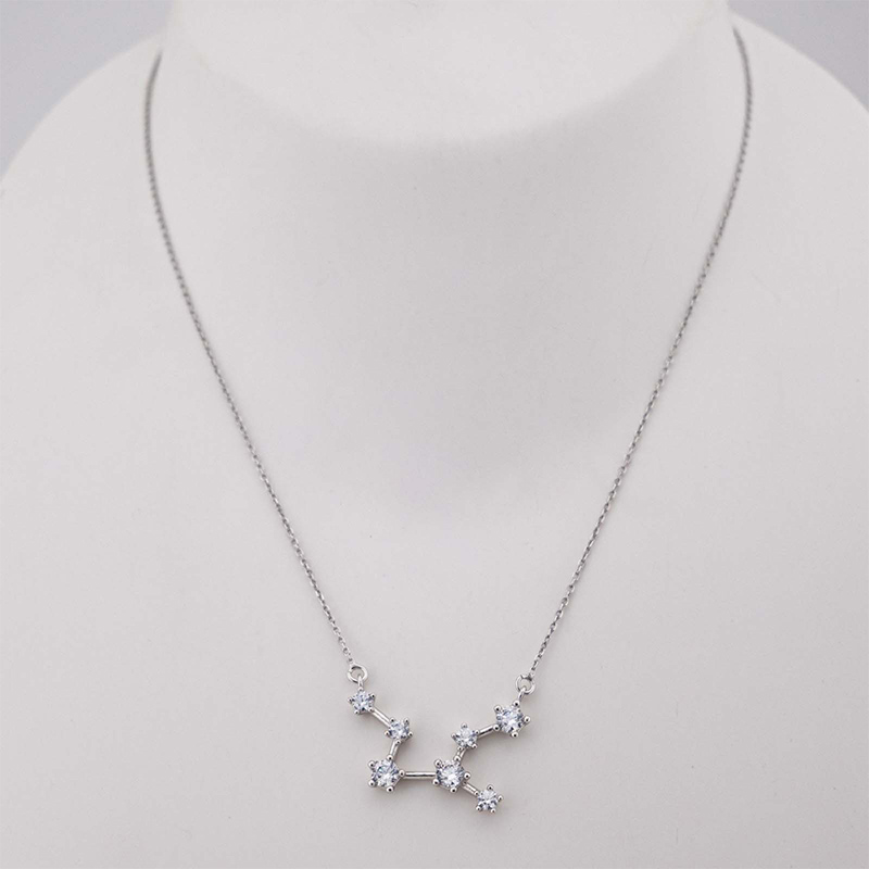 collana gioiello costellazioni vergine opera collection co006 chiusura