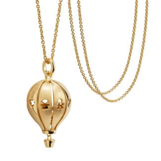 Collana Suonamore Argento Dorato LeBebé SNM055 intera