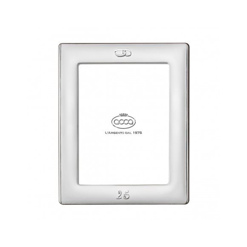 cornice-25-anniversario-argento-acca-argenti-465QM-10 Cornice 25 Anniversario Argento Acca Argenti 465QM.10