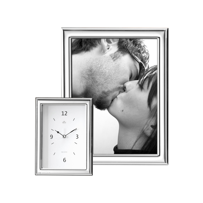 Cornice Portafoto Argento Legno Noce Acca Argenti 37HM.1