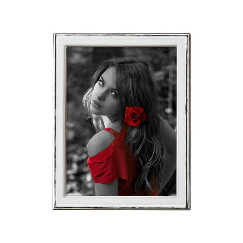 Cornice Portafoto Argento Legno Noce Acca Argenti 38HP.12