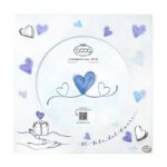 Cornice Portafoto Celeste Legno Acca Argenti B.243 CP