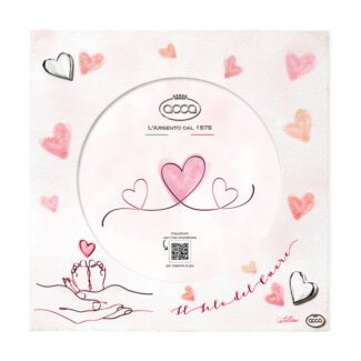 Cornice Portafoto Rosa Legno Acca Argenti B.243 RP