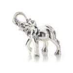 Elefante Resina Placcato Argento Acca Argenti AR 426 EL
