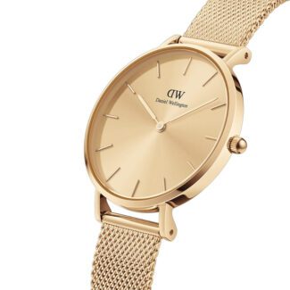 Orologio Solo Tempo Acciaio Dorato Petite Unitone Daniel Wellington DW00100474 dettaglio