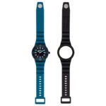 Orologio Solo Tempo Master Blu Nero Hip Hop HWU1232 completo