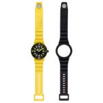 Orologio Solo Tempo Master Giallo Blu Hip Hop HWU1231 completo