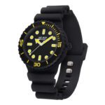 Orologio Solo Tempo Master Giallo Blu Hip Hop HWU1231 nero