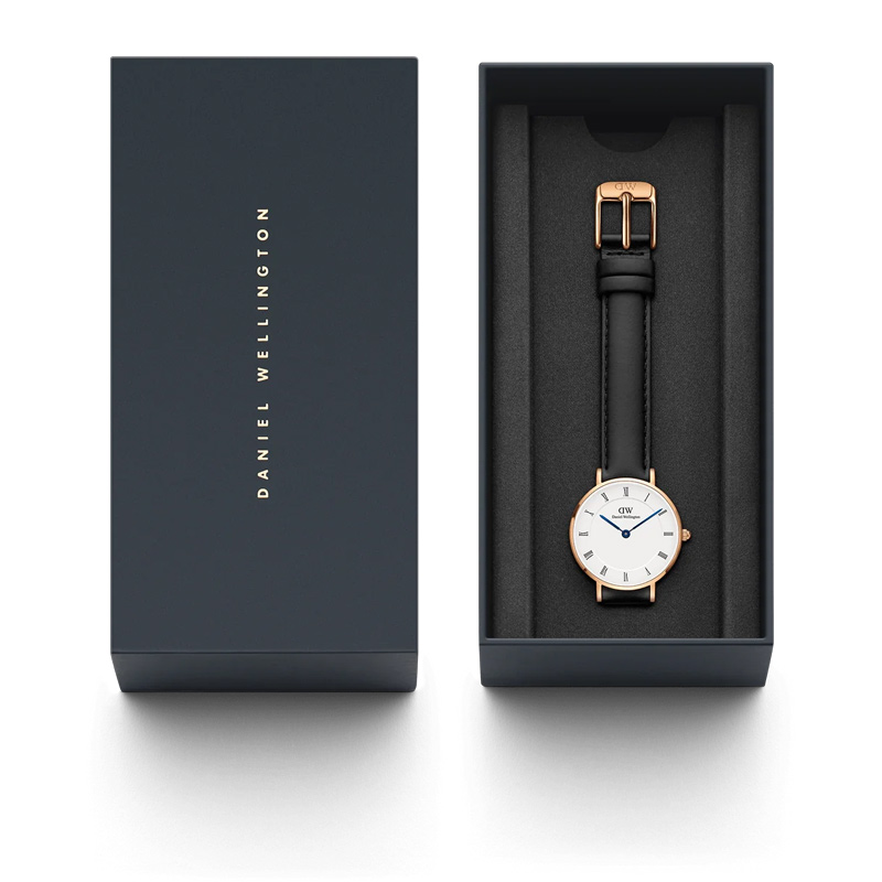 orologio-solo-tempo-petite-roman-numerals-sheffield-dorato-rose-acciaio-daniel-wellington-DW00100683-box Orologio Solo Tempo Petite Roman Numerals Sheffield Dorato Rosé Acciaio Daniel Wellington DW00100683 box
