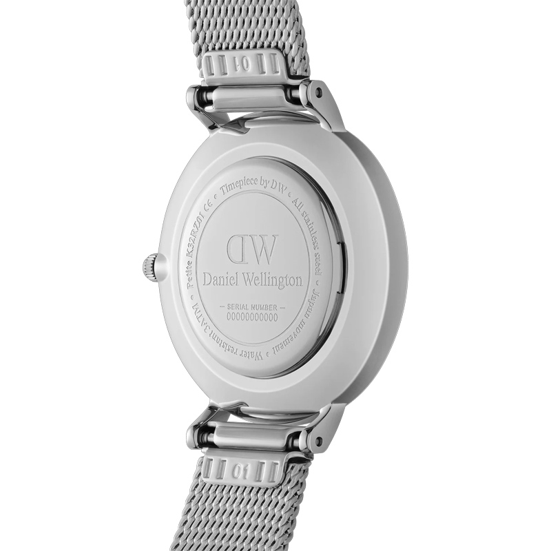 Orologio Solo Tempo Petite Roman Numerals Sterling Acciaio Daniel Wellington DW00100684 retro