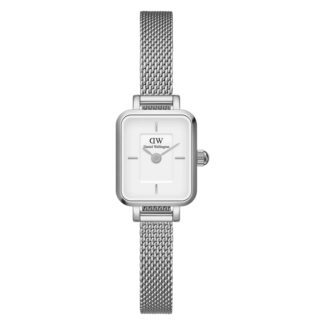 Orologio Solo Tempo Quadro Mini Sterling Acciaio Daniel Wellington DW00100726