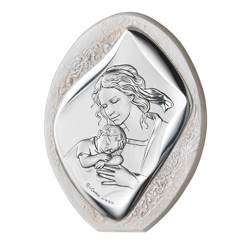 pannello-madonna-con-bambino-laminato-argento-acca-argenti-bl-10c-103 Pannello Madonna Con Bambino Laminato Argento Acca Argenti BL 10C.103