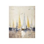 Pannello Quadro A Gonfie Vele Legno Argento Acca Argenti QD.910 30x40