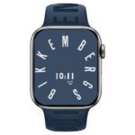 Orologio Smartwatch Bikkembergs Alluminio e Silicone Blu 43mm BK31