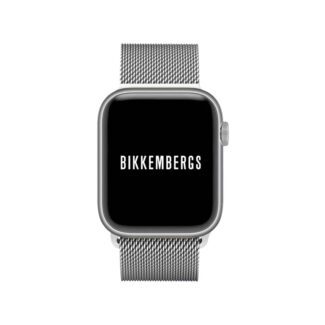 Orologio Smartwatch Bikkembergs Alluminio e Maglia Milano Argentata 43mm BK16-3