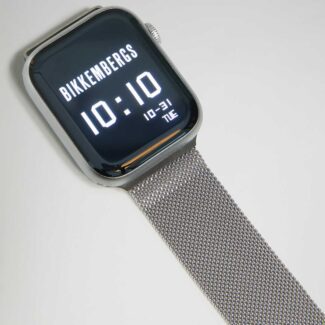 dettaglio Orologio Smartwatch Bikkembergs Alluminio e Maglia Milano Argentata 41mm BK15-3