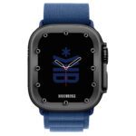 Orologio Smartwatch Bikkembergs Alluminio e Cinturino NATO Blu 49mm BK43