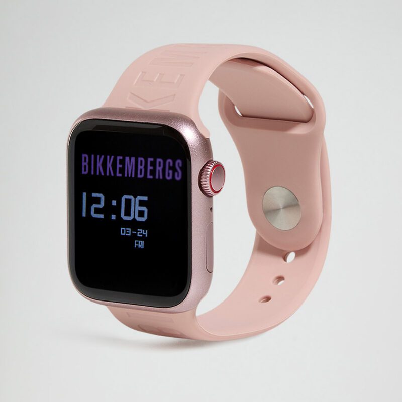 orologio-smartwatch-bikkembergs-cassa-alluminio-silicone-rosa-bk23 Orologio Smartwatch Bikkembergs Alluminio e Silicone Rosa 41mm BK23