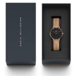 orologio solo tempo daniel wellington petite melrose acciaio rose dw00100161 box