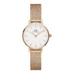 Orologio Unisex Daniel Wellington Petite Pressed Melrose Cassa Acciaio Gold Rosé Solo Tempo DW00100447