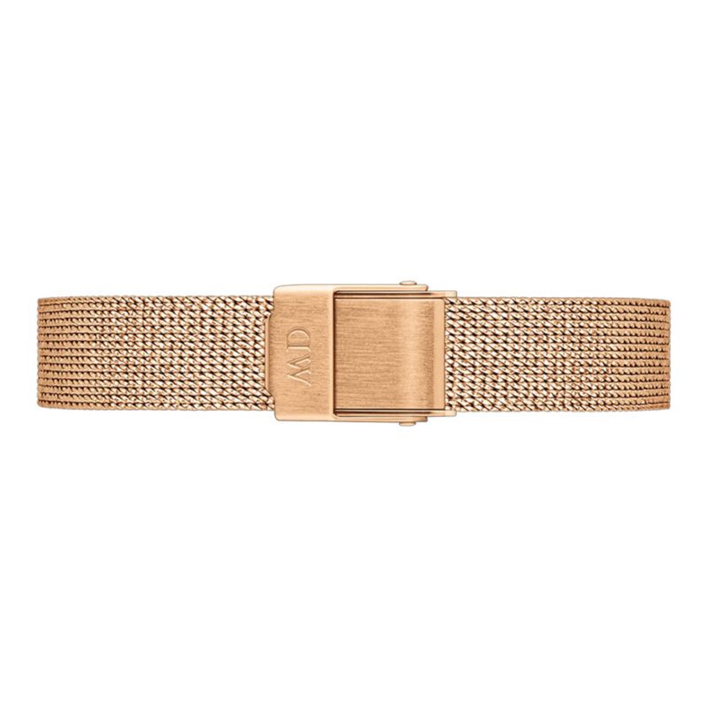 orologio-unisex-daniel-wellington-petite-pressed-melrose-dw00100447-cinturino Orologio Unisex Daniel Wellington Petite Pressed Melrose Cassa Acciaio Gold Rosé Solo Tempo DW00100447 cinturino
