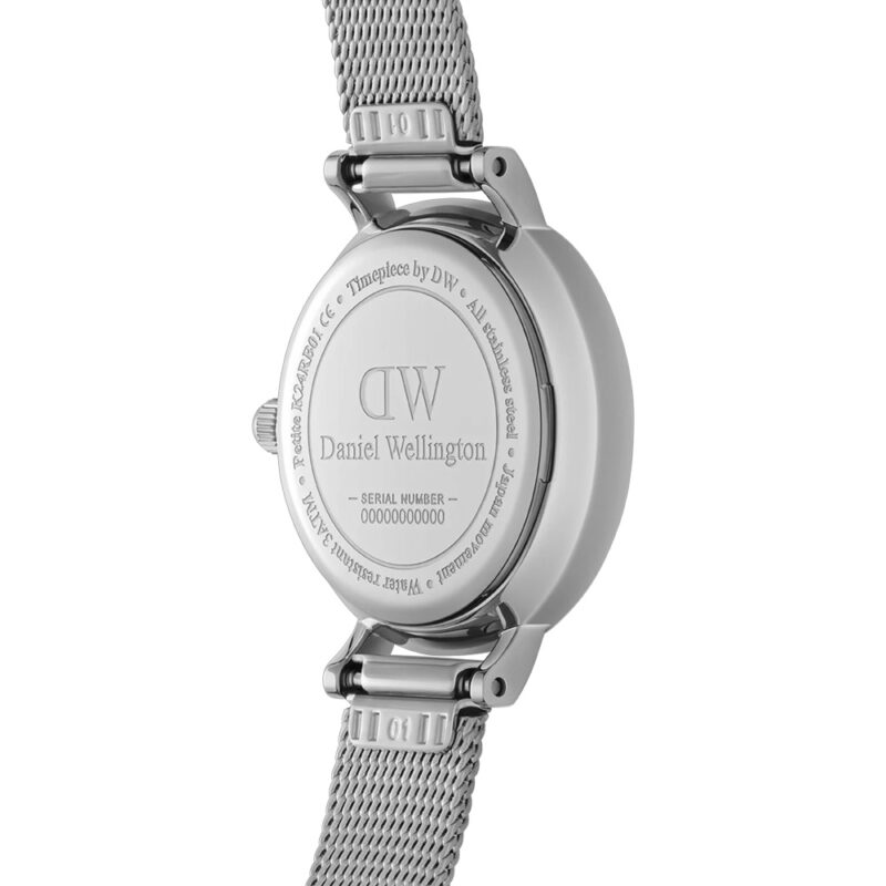 orologio-unisex-daniel-wellington-petite-pressed-sterling-dw00100442-fondello Orologio Unisex Daniel Wellington Petite Pressed Sterling Cassa Acciaio Solo Tempo DW00100442 fondello