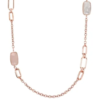 Collana Lunga Bronzallure Pietre Naturali Taglio Saponetta WSBZ02092RQ+WM dettaglio