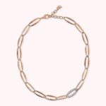 Girocollo Bronzallure Marquise Pavé Cubic Zirconia WSBZ02372WR dettaglio