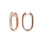 orecchini ovali con cubic zirconia quadrate taglio princess wsbz02264wr chiusura