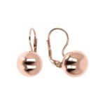 Orecchini Pendenti Sfera Golden Rosé WSBZ00312B chiusura