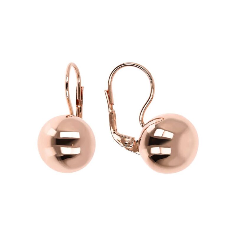 Orecchini Pendenti Sfera Golden Rosé WSBZ00312B chiusura