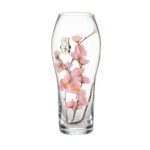vaso acca fiori cristallo argento v.663.1