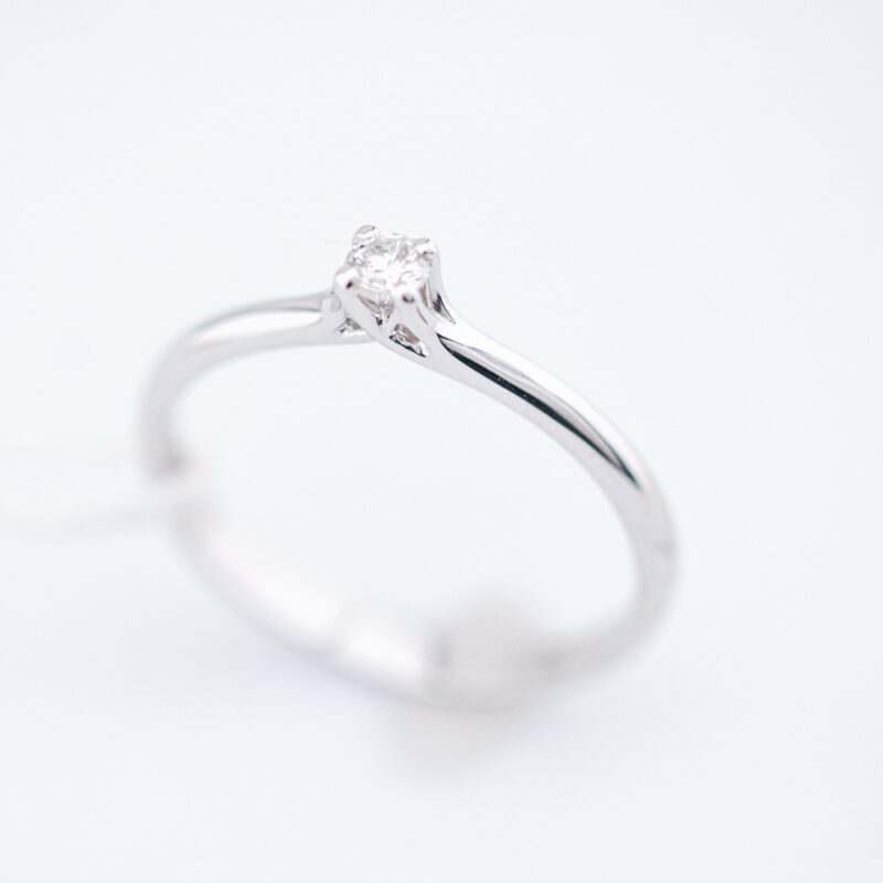 Anello Solitario Comete Gioielli ANB 2519 dettaglio