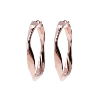 orecchini bronzallure cerchio ritorti wsbz00994.r