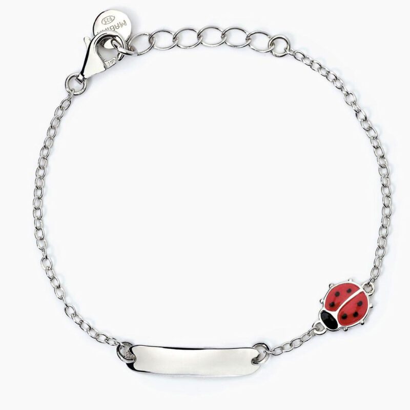 Bracciale Bambino Coccinella E Piastra Mabina 533785