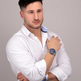 orologio cronografo philip watch blaze r8273995006 indosso