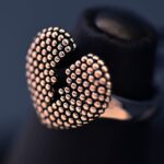 Anello John Richmond Broken Heart Bronzo dettaglio