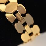 bracciale breil hexagonia acciaio dorato tj3634 chiusura