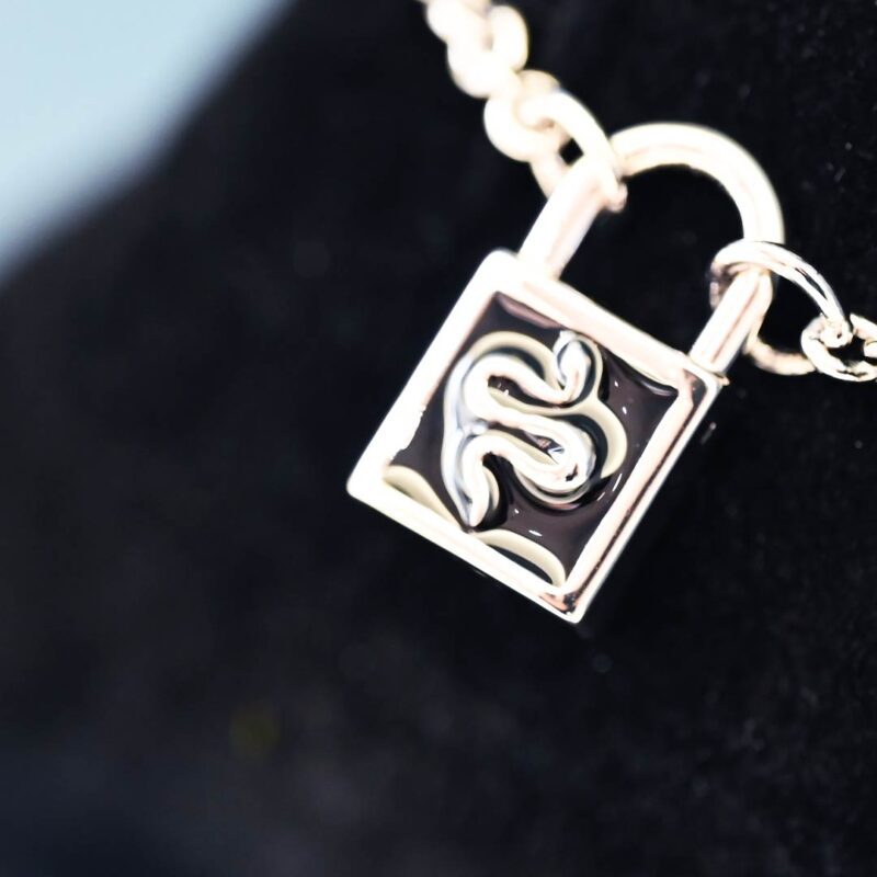 bracciale john richmond lock bronzo jrlb03bw dettaglio