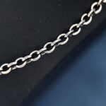 Collana John Richmond Broken Heart Bronzo dettaglio catena