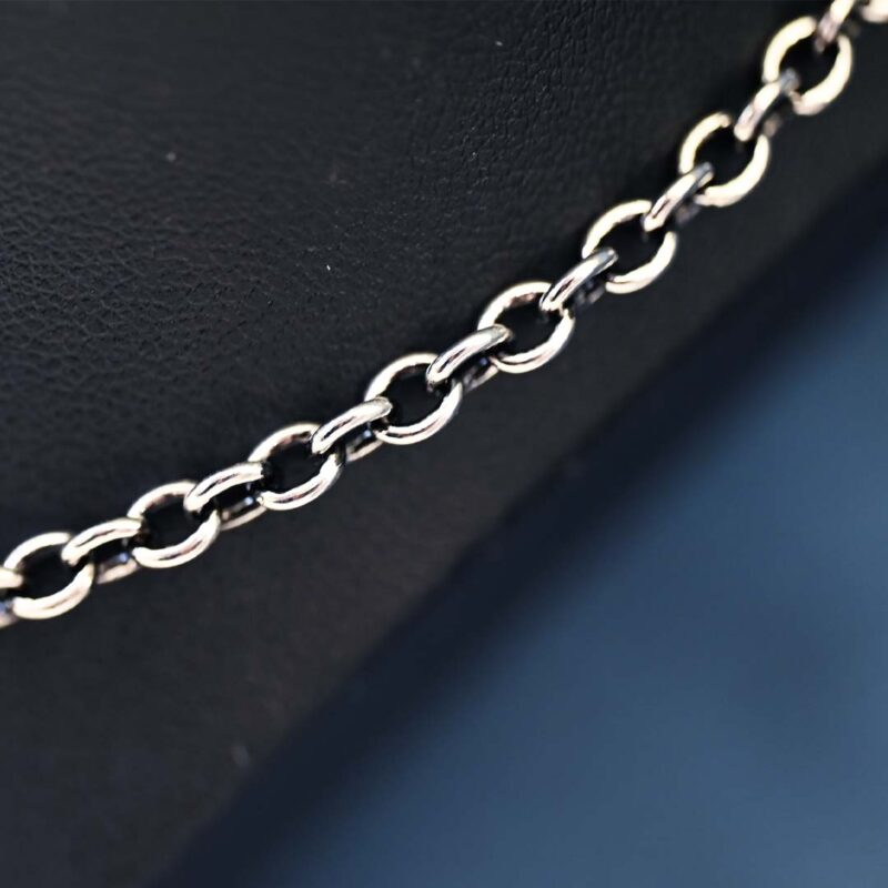 Collana John Richmond Broken Heart Bronzo dettaglio catena