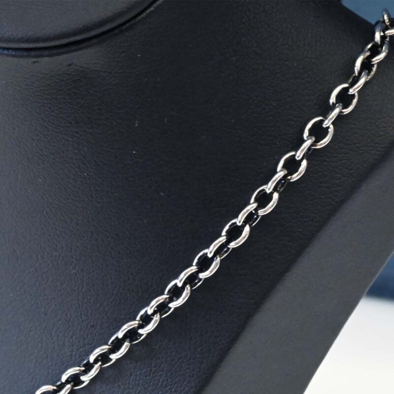 collana john richmond icons bronzo jrep01bw dettaglio catena