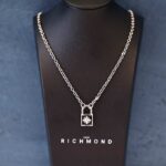 collana john richmond lock bronzo jrlp01bw