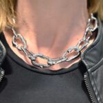 collana john richmond thorns bronzo jrtc14bw indosso