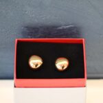 orecchini breil bubble acciaio dorato tj3710
