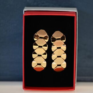 orecchini breil hexagonia acciaio dorato tj3636