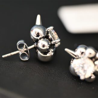 orecchini john richmond millesime JRME01BW laterale